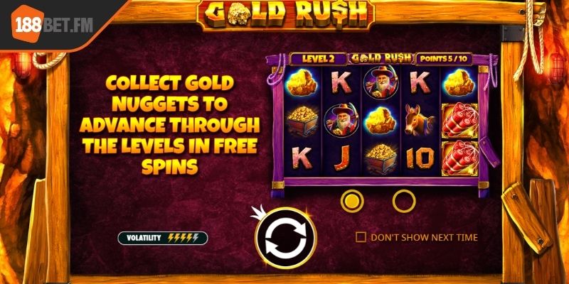 Gold rush slot 188bet - Mỏ vàng trực tuyến chờ bạn khám phá 2 Cách tham gia game chi tiết cho anh em mới