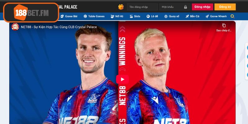 Phản Ứng Từ Người Hâm Mộ Khi NET88 Trở Thành Nhà Tài Trợ Chính Của Crystal Palace 1 Sự kiện công bố tài trợ của NET88 và những ấn tượng ban đầu